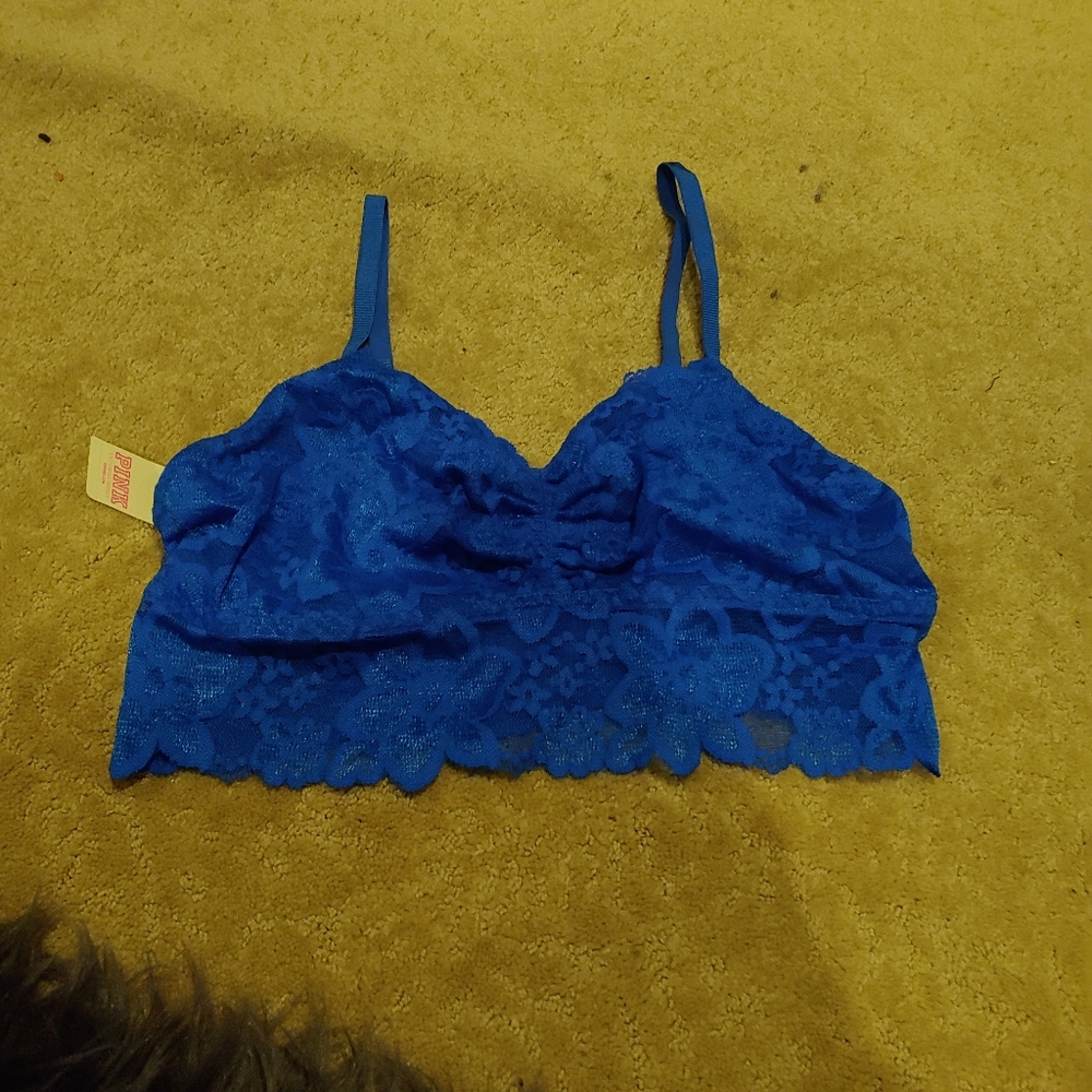 Blue Victoria's Secret bralette - Picture 1 of 1